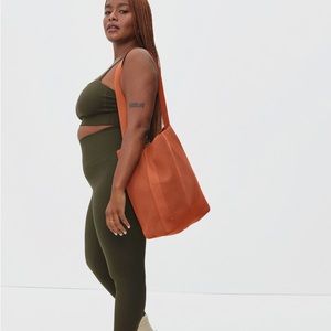 Everlane Do-It-All Tote in Persimmon